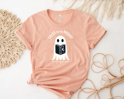 Mystical Midnight Reader - Ghostly Tales & Legends T-Shirt