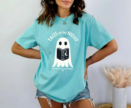 Mystical Midnight Reader - Ghostly Tales & Legends T-Shirt