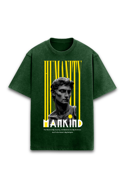 ACID-WASH PREMIUM OVERSIZE - HUMANITY MANKIND