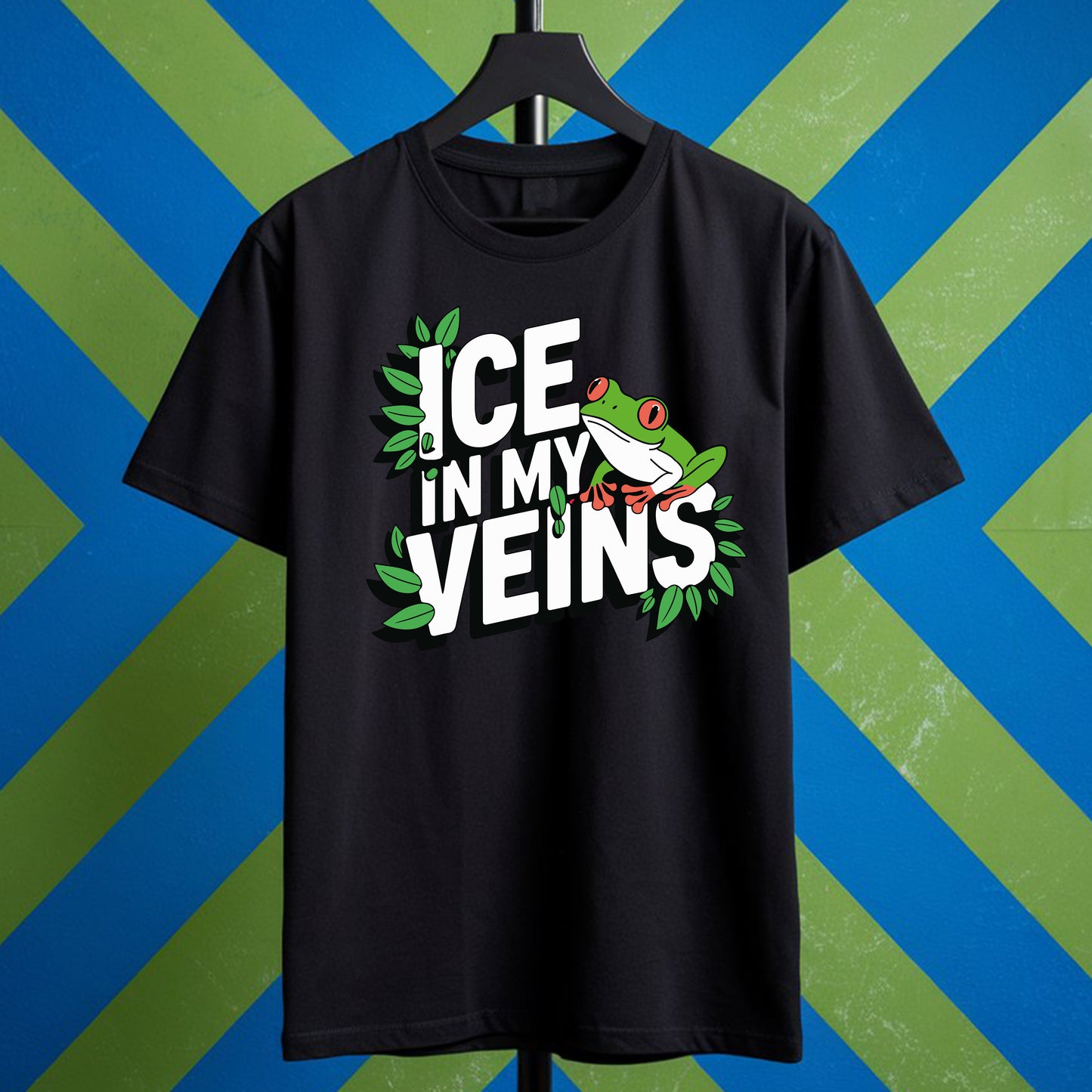 ICE IN MY VEINS OVERSIZED PRINTED UNISEX T-SHIRT