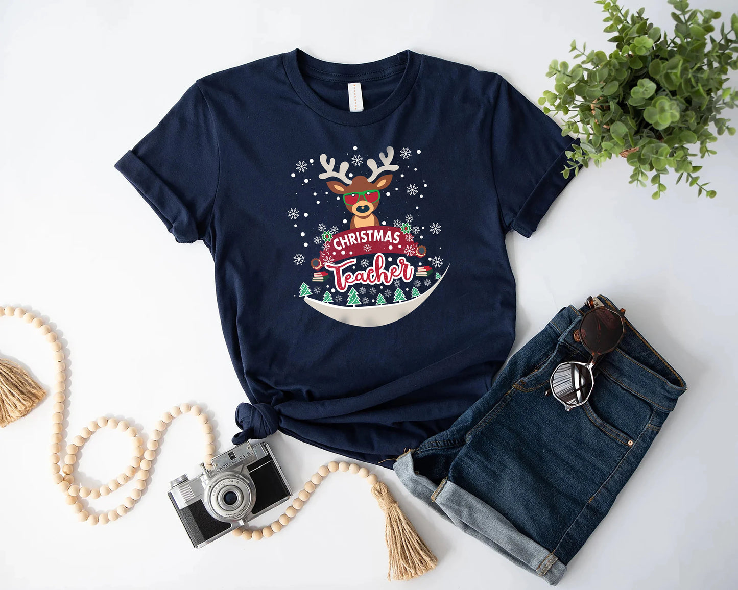 Christmas day with teachers T-Shirt