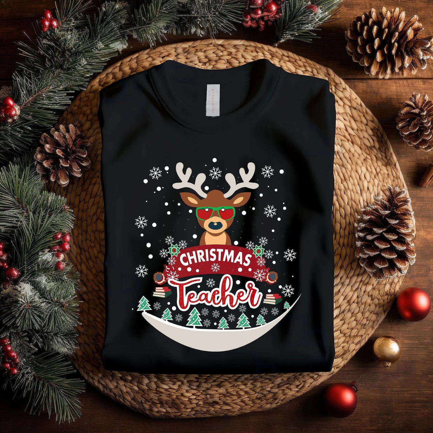 Christmas day with teachers T-Shirt